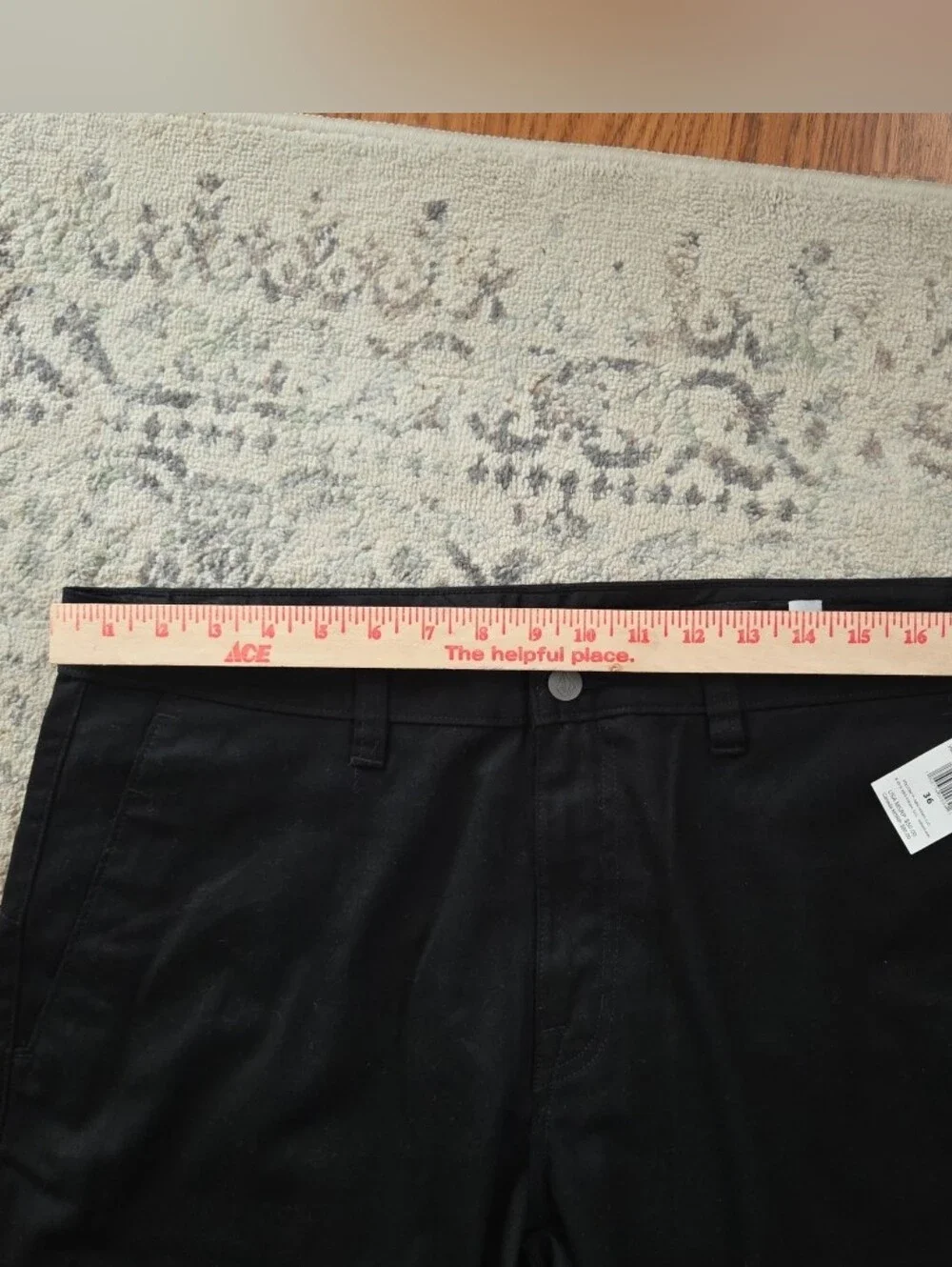 Volcom Vmonty Men's Black Chino Pants, Size 36 NEW